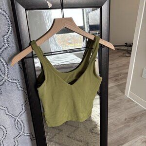 Lululemon green align tank top